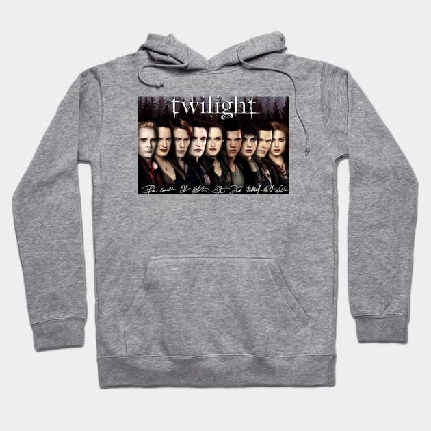 Twilight Movie Cast Signed Fan Hoodie by Stephensb Dominikn